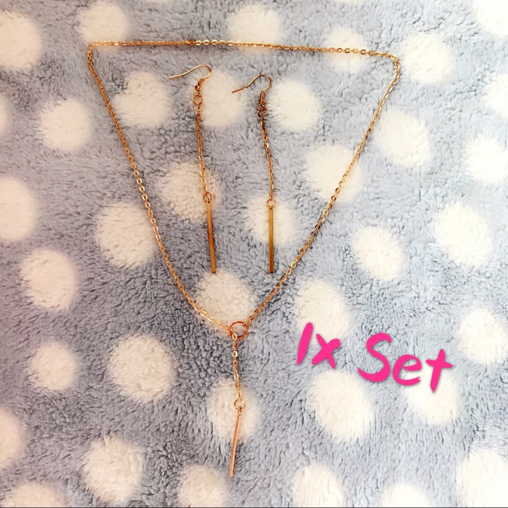 🎈🎈1 Set Gold plated Fashion Jewelry Set - Picture 2 of 6